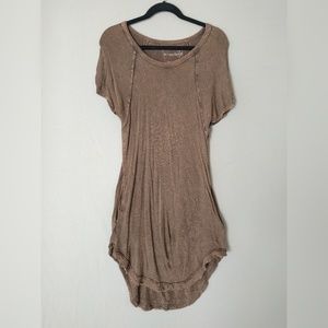 Free People t-shirt dress with pockets